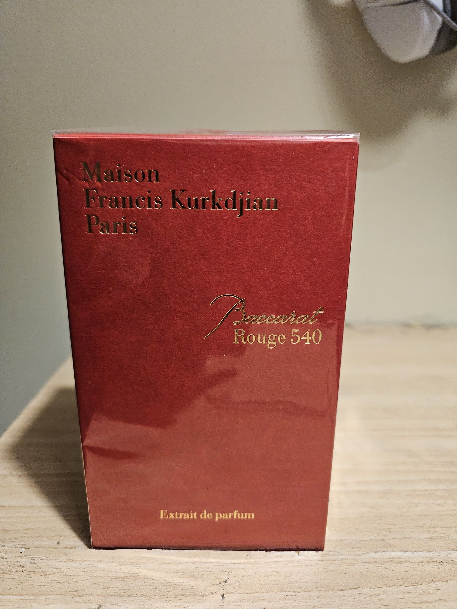maison francis kurkdjian baccarat rouge 540