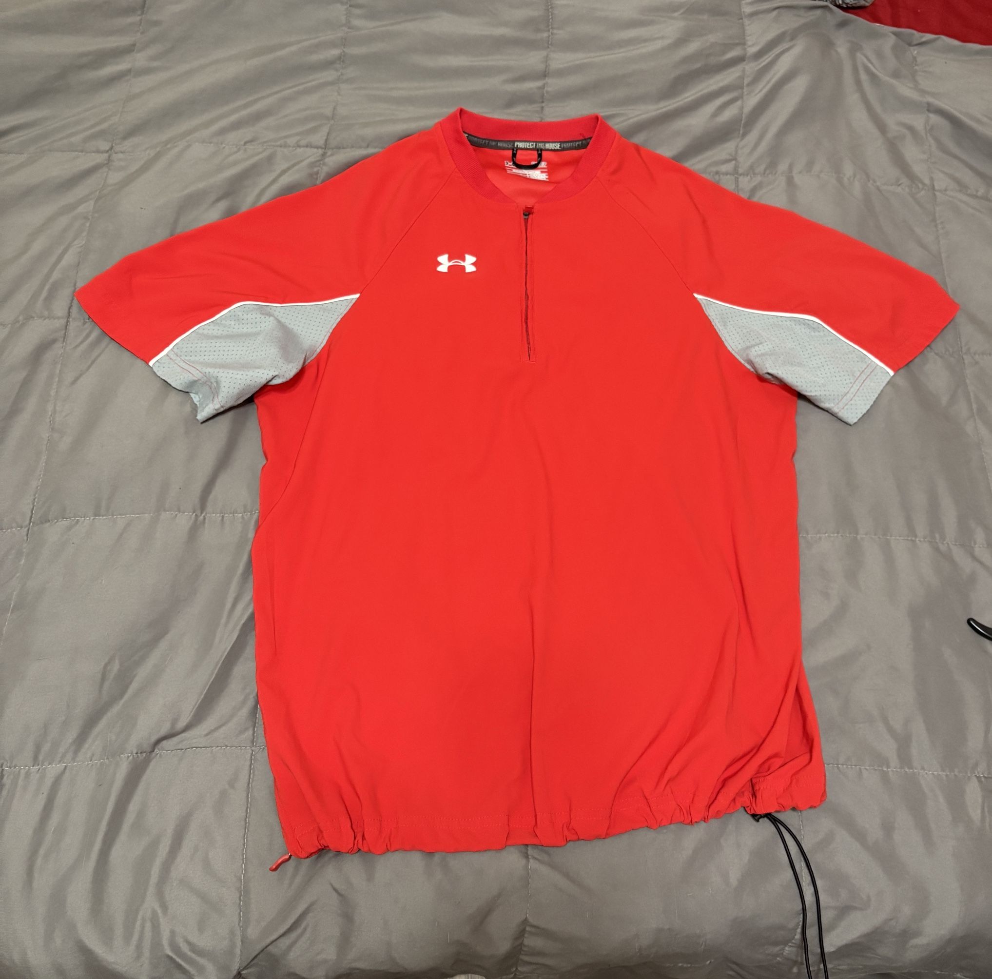Under Armour Protect This House Jacket - Red - Loose Fit - size [S]