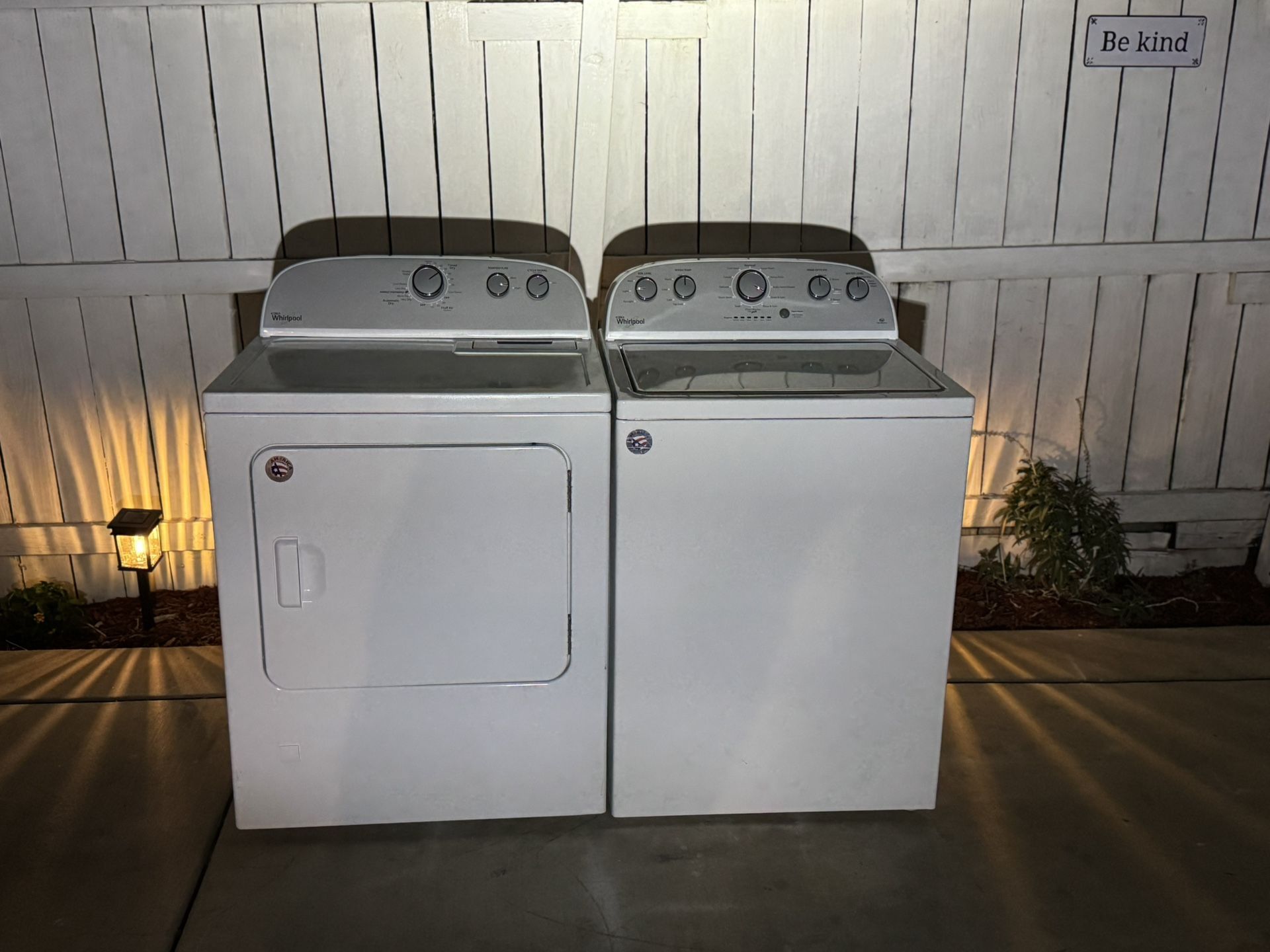 Free Delivery - Matching Washer And Dryer