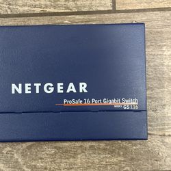Netgear 16 Port Gigabit Switch