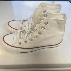 Size 3 Converse Chuck Taylor All Star High Classic White