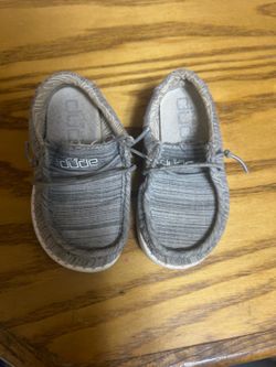 Hey duded Wally Stretch Toddler Shoes Gray K5