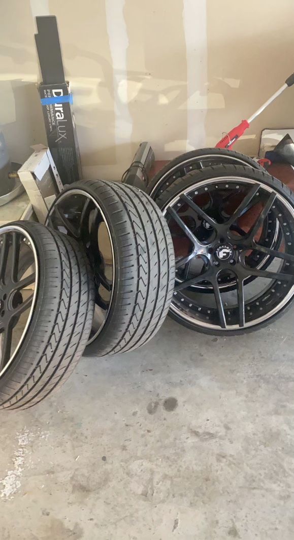 24s Forgiatos For Mercedes S550-s580