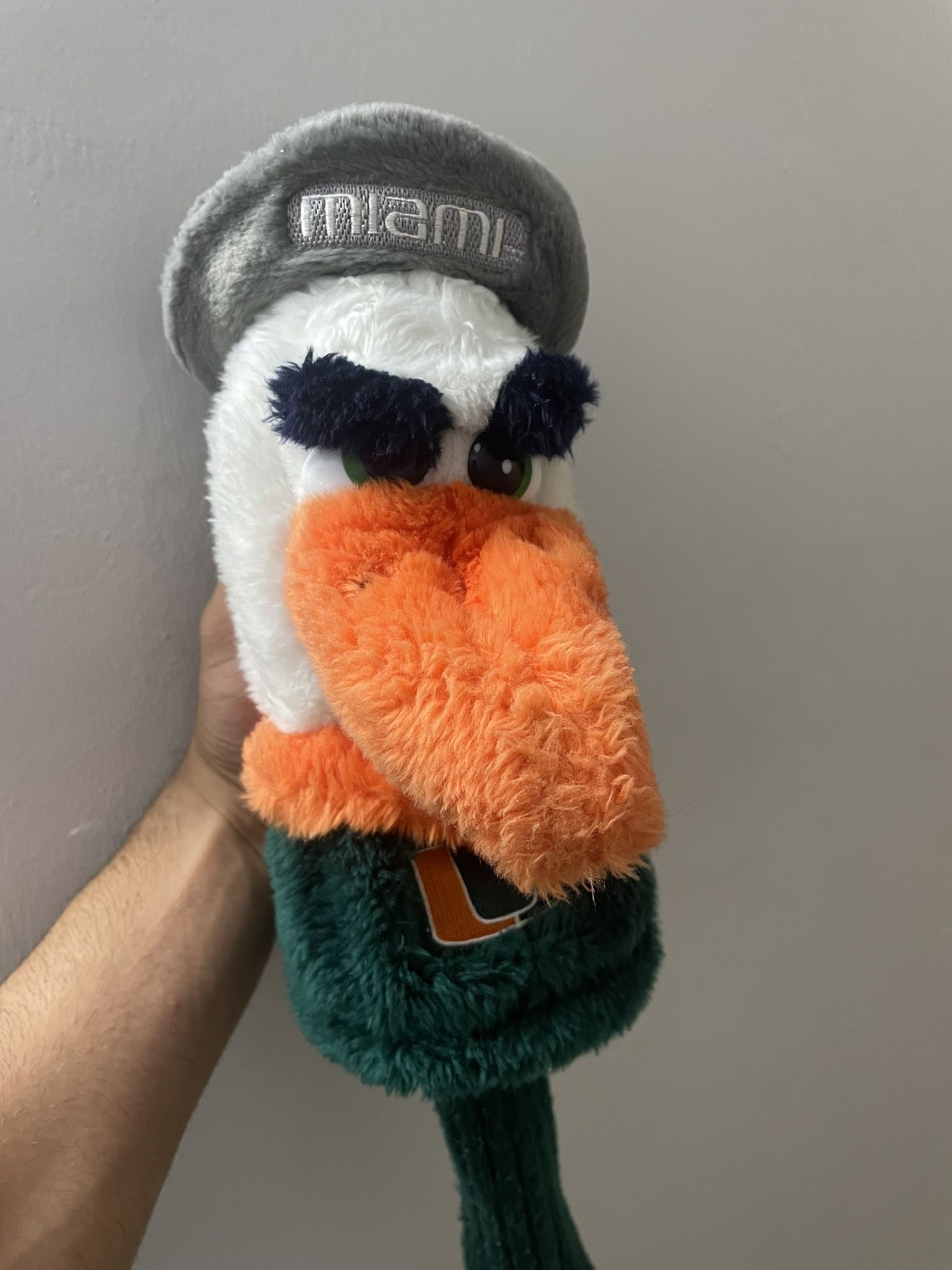 Miami Hurricanes Mascot Headcover