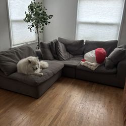 Grey Cloud Couch 