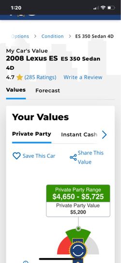 2008 Lexus ES 350