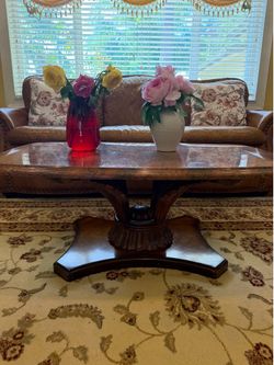 Marble stone table