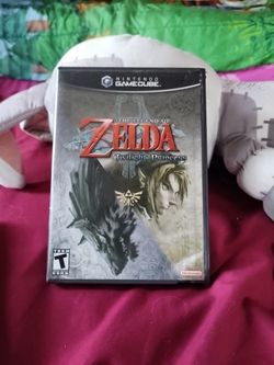 GameCube the legend of Zelda the twilight princess game and book