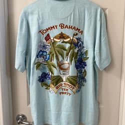 Tommy Bahama men’s silk shirts size M (new)