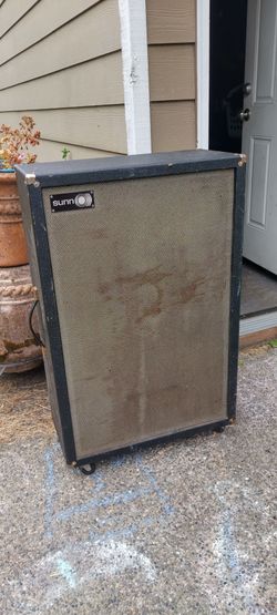 Vintage SUNN cabinet 15" EV speaker  still available