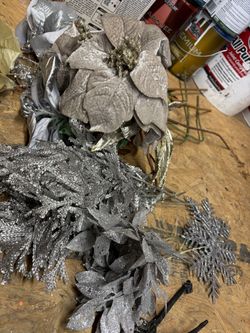 Christmas Tree Decor Grey