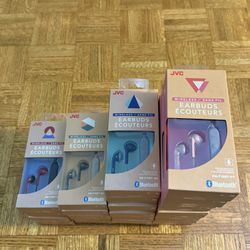 JVC Retro Wireless Earbuds Collection 25 New Sealed