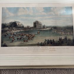 Doncaster Races Print 34 x 24 Inches