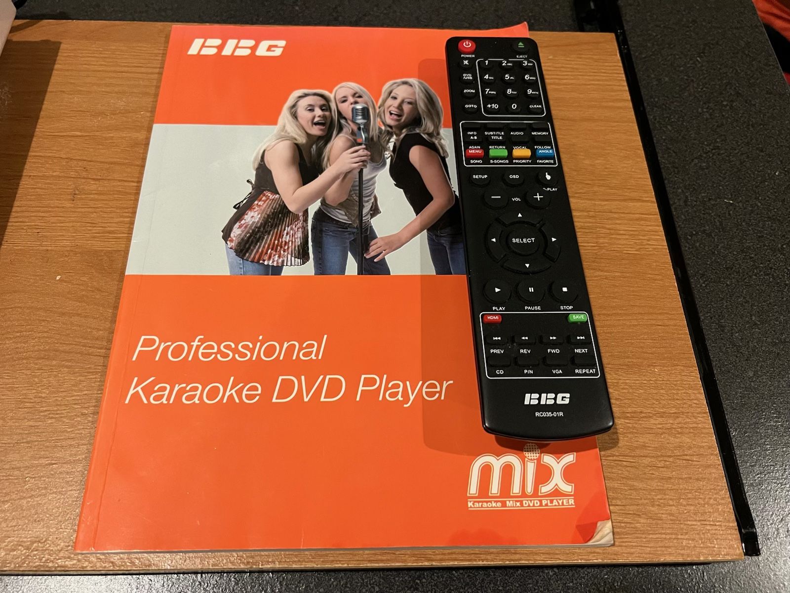 BBG KD007K Professional Karaoke DVD Player
