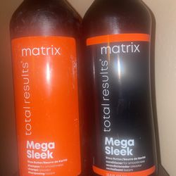 Mega Sleek Shampoo & Conditioner 33.8oz *Brand New*