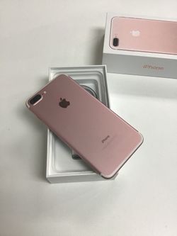 iPhone 7 plus rose gold 32 gb unlocked