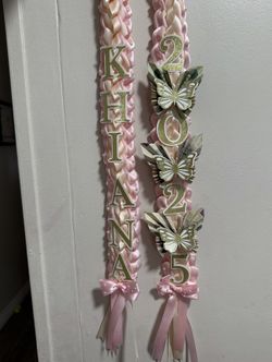Pink Ribbon Leis
