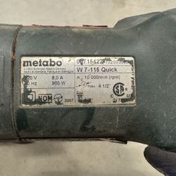 Metabo Angle Grinder W7-115 0(contact info removed)