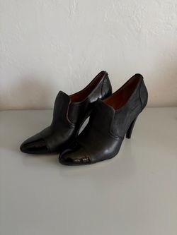 Calvin Klein leather ankle boots