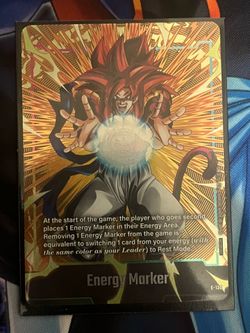 Dragon ball fusion world : Energy Marker (E-130) - Fusion World Energy Markers