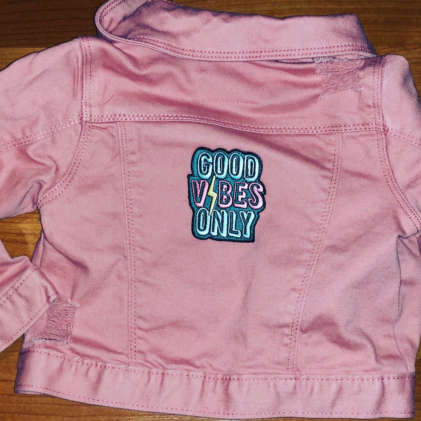New custom denim jacket