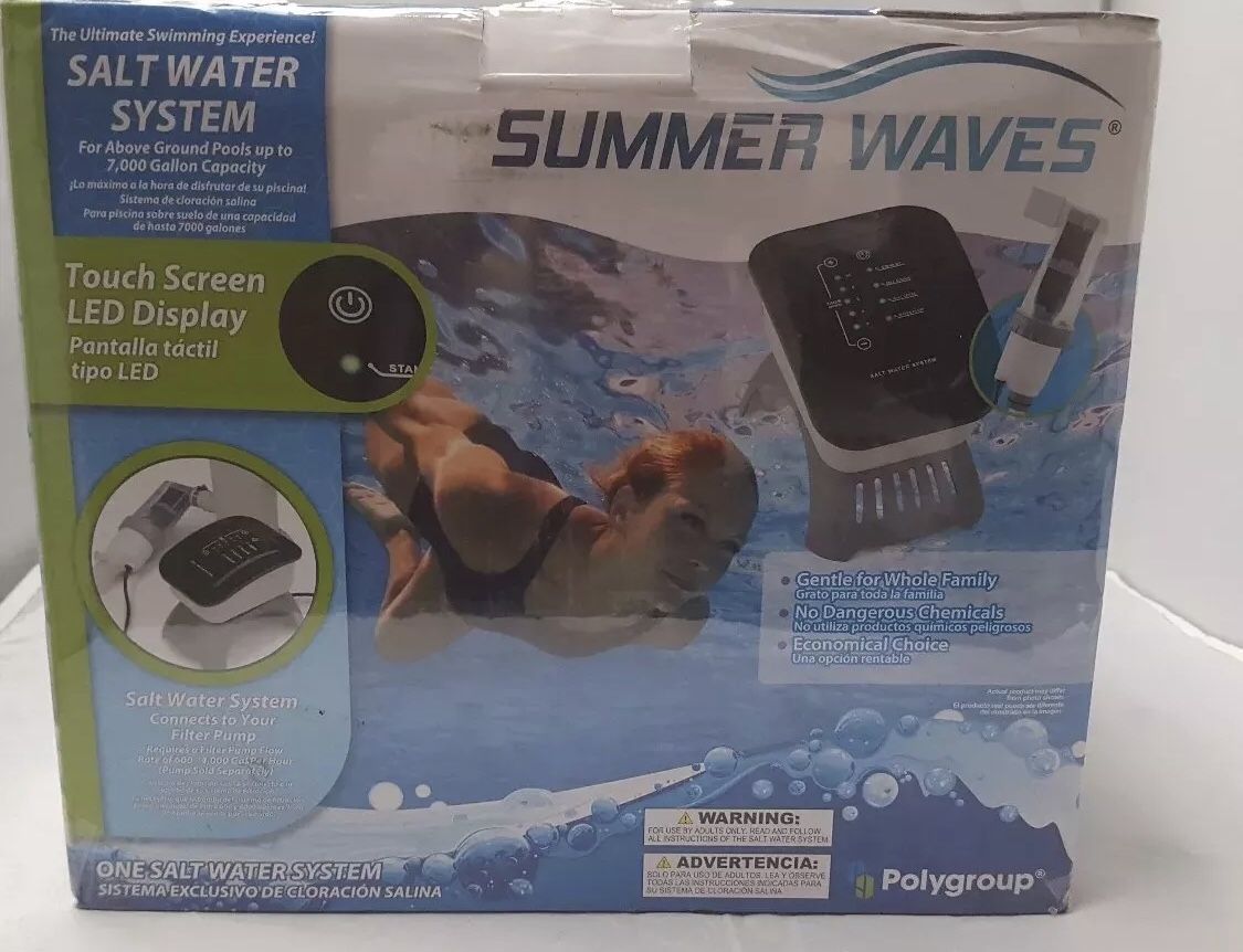 Summer waves salt water system