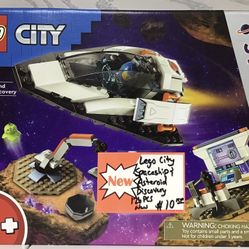Lego City Spaceship & Asteroid Discovery 126pcs New 