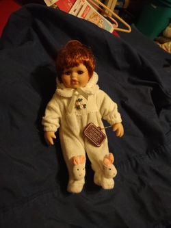 Heirloom Treasures Porcelain Baby Doll