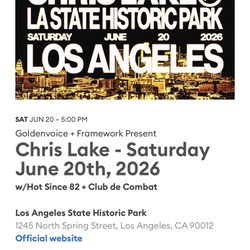 Chris Lake Saturday Tix (2)