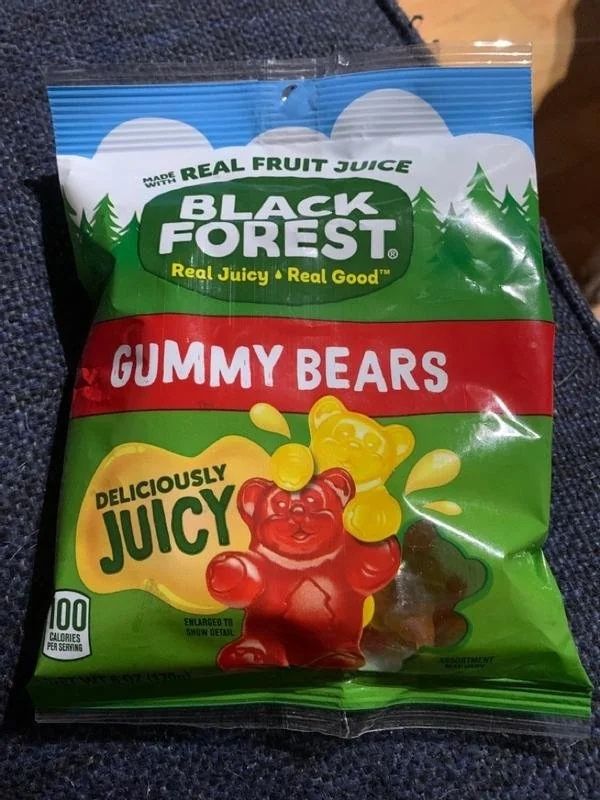 Black Forest “Special Recipe” Gummy Bears – Premium Quality 🍬✨