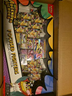 Pokémon Mega Evolution Ascended Heroes Focused Fighters Premium Collection