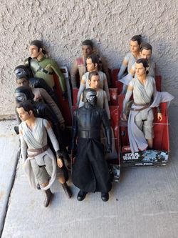 Star wars collectable doll's