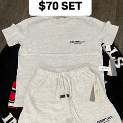Fear Of God Essentials Shirts And Shorts