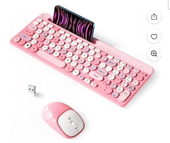Wireless Keyboard And Mouse Combo