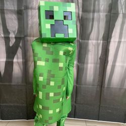 Minecraft Creeper Costume Dress up One Day Sale