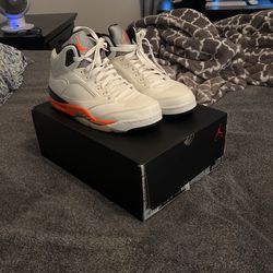 Jordan 5 Orange And 1’s Black