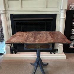 Antique Drop Leaf (Project) Side or Accent Table