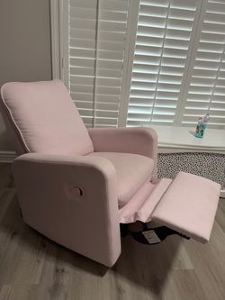babyGap Cloud Nursery Swivel Glider Recliner – Blush Pink