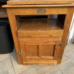 Antique TV stand