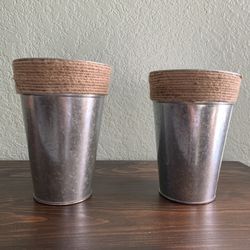 Metal Decor Cups