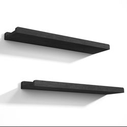 Brand New Black Floating Shelves