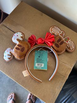 Christmas Disney ears. New with tags