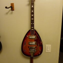 60s Kawai Teardrop Guitar