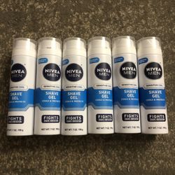 6 Nivea shaving cream