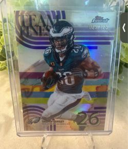 Saquon Barkley Topps Finest Team Finest /125