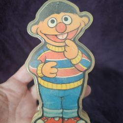 Vintage 1980 Sesame Street Ernie Shaker/rattle Toy