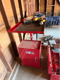 Tools box and rolling stand