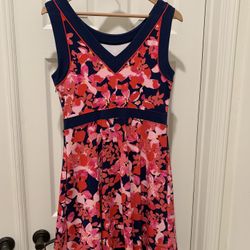 Sleeves Dress With Cardigan