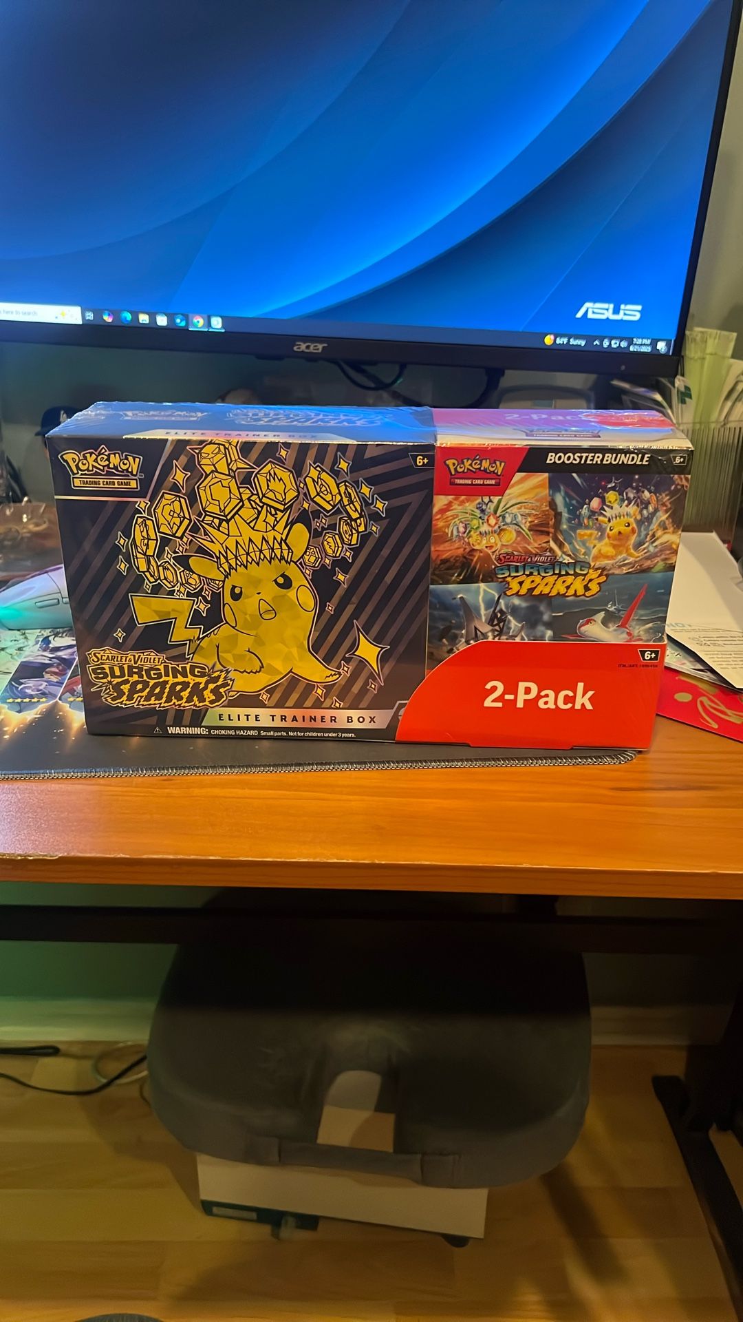 Pokemon Surging Sparks 2-Pack Bundle