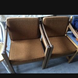 Matching Wooden Chairs 